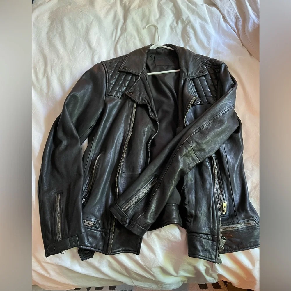 Real leather jacket - Picture 1 of 4